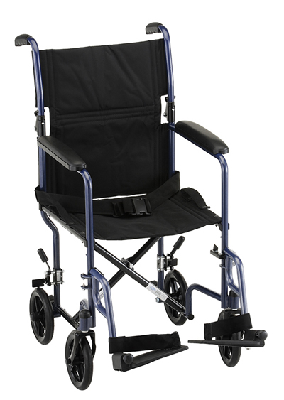 Nova 319 Steel Transport Wheelchair - Home Health Depot Medical Equipment & Supplies | Rental | Service & Repair | Delivery | Los Angeles, South Bay, Long Beach, Lomita, Carson, Torrance, San Pedro, Palos Verdes, Santa Monica, San Pedro