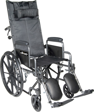 Wheelchair | Reclining Manual Wheelchair | Drive Silver Sport | Medical Equipment & Supplies | Home Health Depot | Service & Repair | Delivery | Los Angeles, South Bay, Long Beach, Lomita, Carson, Torrance, San Pedro, Palos Verdes, Monica